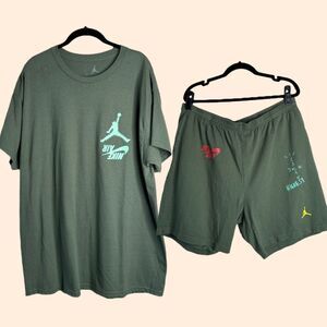 Travis Scott Jordan Cactus Jack Highest Shorts Set